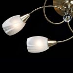 Потолочный светильник с плафонами 2275/6 античная бронза