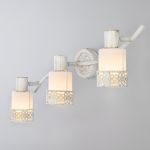 Спот с тремя плафонами 20025/3 белый с золотом