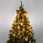 Светодиодная гирлянда занавес теплый белый 1,5*1м IP20 200-001 теплый белый