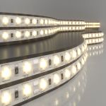 Светодиодная лента 12 В 14,4 Вт/м 60 Led/м 5050 IP65, теплый белый 3300К, 5 м Лента светодиодная 12V 14,4W 60Led 5050 IP65 теплый белый, 5м