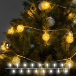 Гирлянда нить золото/теплый белый с эффектом мерцания 2,8м IP20 400-003 золото/теплый белый с эффектом мерцания