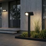 Ландшафтный поворотный светильник Twin 3000K IP54 35170/F черный