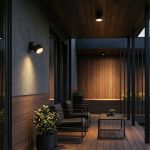 Накладной светодиодный светильник Okko 3000K черный IP54 35157/U черный