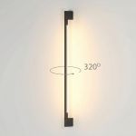 Настенный поворотный светильник Argos 3000K черный IP54 35122/D черный