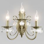 Настенный светильник с хрусталем 3305/3