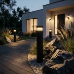 Садово-парковый светильник 1532 TECHNO LED 3000K чёрный 1532 TECHNO LED черный