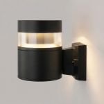 Уличный настенный светильник 1530 TECHNO LED 3000K чёрный 1530 TECHNO LED черный