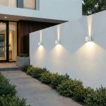 Уличный настенный светильник с регулируемыми лучами BLADE 3000K белый 1518 TECHNO LED