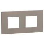 Bticino Light Now - рамка 2x2m 71mm, цвет камень - YA4802M2GG