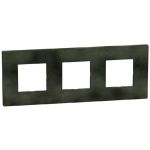 Bticino Light Now - рамка 2x3m 71mm, цвет темно зеленый - YA4802M3DG