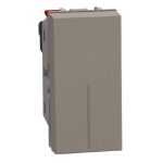 Bticino Light Now - переключатель Rocker 1 модуль, цвет камень - YG4003A