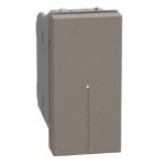 Bticino Light Now - переключатель перекрестный Axial 1 модуль, цвет камень - YG4054