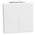 Bticino Light Now - переключатель Rocker 2 модуля, цвет белый - YW4003M2A