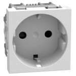 Bticino Light Now - розетка немецкого стандарта 2К+З, цвет белый - YW4141