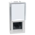 Bticino Light Now - RJ45 UTP cat5E 1 модуль, цвет белый - YW4279C5E