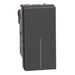Bticino Light Now - выключатель Axial 1 модуль, цвет черный - YD4051A