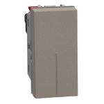 Bticino Light Now - выключатель Axial 1 модуль, цвет камень - YG4051A