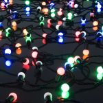 Гирлянда нить мульти с эффектом мерцания 10м IP65 400-103 мульти с эффектом мерцания