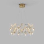 Подвесная светодиодная люстра с пультом управления 90401 LED