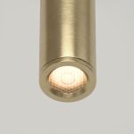 Подвесной светодиодный светильник Flinn 4W 3000K латунь 50263 LED