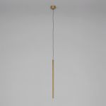 Подвесной светодиодный светильник Flinn 4W 4000K латунь 50263 LED