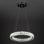 Светодиодная люстра с хрусталем 90023/1 хром