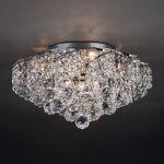 Хрустальная потолочная люстра 16017/6 хром