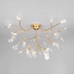 Потолочная люстра со стеклянными плафонами 566