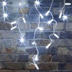Новогодняя гирлянда бахрома белый с эффектом мерцания 3*0,6м IP65 100-101 белый с эффектом мерцания