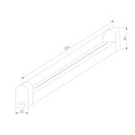 Светильник стационарный светодиодный Led Stick 9 Вт 4200K 60 см 55000/LED