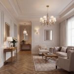 Умная люстра с декором из керамики 101014/6