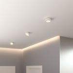 Встраиваемый точечный светодиодный светильник Pruno белый 25080/LED