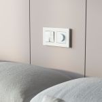 W1142101/ Диммер с подсветкой N (белый) W1142101