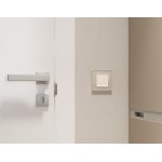 MA301050 Комплект механизма 1-кл выключателя с самовозвратом ALFA Бежевый глянец QUANT (AP3010, VM113)