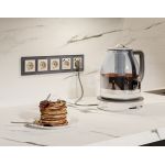 MA329010 Комплект механизма электрической розетки ALFA Бежевый матовый 2USB A+A 18W (быстрая зарядка) с/з QUANT (AP3290, VM155)