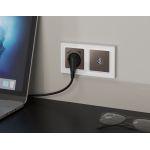 MA643005 Комплект механизма TV розетки оконечной экранированной 5-1000MHz 3dB ALFA Темная бронза матовый QUANT (AP6430, VM199)