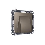 MA645810 Комплект вывода кабеля с фиксатором ALFA Темная бронза матовый QUANT (AP6458, VM238)