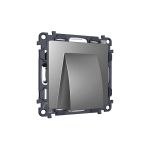 MA665810 Комплект вывода кабеля с фиксатором ALFA Антрацит серый QUANT (AP6658, VM238)