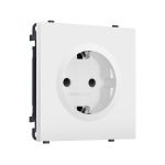MS127010 Комплект механизма электрической розетки SIGMA Белый матовый 50Hz 2P+E с/з с/ш 16A-250V QUANT PRO (SP1270, PR141)