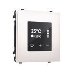 MS205910 Комплект механизма терморегулятора сенсорного с датчиком для теплого пола SIGMA Жемчуг AC 3500W 16A-250V QUANT PRO (SP2059, PR1387)
