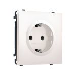 MS207010 Комплект механизма электрической розетки SIGMA Жемчуг 50Hz 2P+E с/з с/ш 16A-250V QUANT PRO (SP2070, PR141)