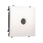 MS213005 Комплект механизма TV розетки оконечной экранированной SIGMA Жемчуг 5-1000MHz 3dB QUANT PRO (SP2130, PR199)