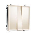 MS245010 Комплект механизма 3-кл выключателя SIGMA Жемчужно-кремовый 10A-250V QUANT PRO (SP2450, PR133)