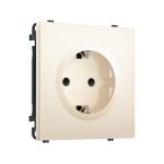 MS247010 Комплект механизма электрической розетки SIGMA Жемчужно-кремовый 50Hz 2P+E с/з с/ш 16A-250V QUANT PRO (SP2470, PR141)