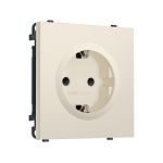 MS327010 Комплект механизма электрической розетки SIGMA Бежевый матовый 50Hz 2P+E с/з с/ш 16A-250V QUANT PRO (SP3270, PR141)