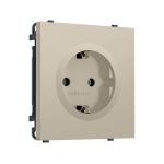 MS346010 Комплект механизма электрической розетки SIGMA Кашемир 50Hz 2P+E с/з 16A-250V QUANT PRO (SP3460, PR141)