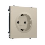 MS347010 Комплект механизма электрической розетки SIGMA Кашемир 50Hz 2P+E с/з с/ш 16A-250V QUANT PRO (SP3470, PR141)