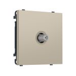 MS353050 Комплект механизма TV розетки SAT SIGMA Кашемир 5-2400MHz 3.5dB QUANT PRO (SP3530, PR215)