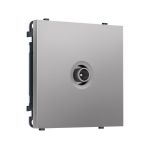 MS513005 Комплект механизма TV розетки оконечной экранированной SIGMA Сталь матовый 5-1000MHz 3dB QUANT PRO (SP5130, PR199)