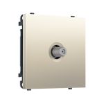 MS553050 Комплект механизма TV розетки SAT SIGMA Шёлк 5-2400MHz 3.5dB QUANT PRO (SP5530, PR215)